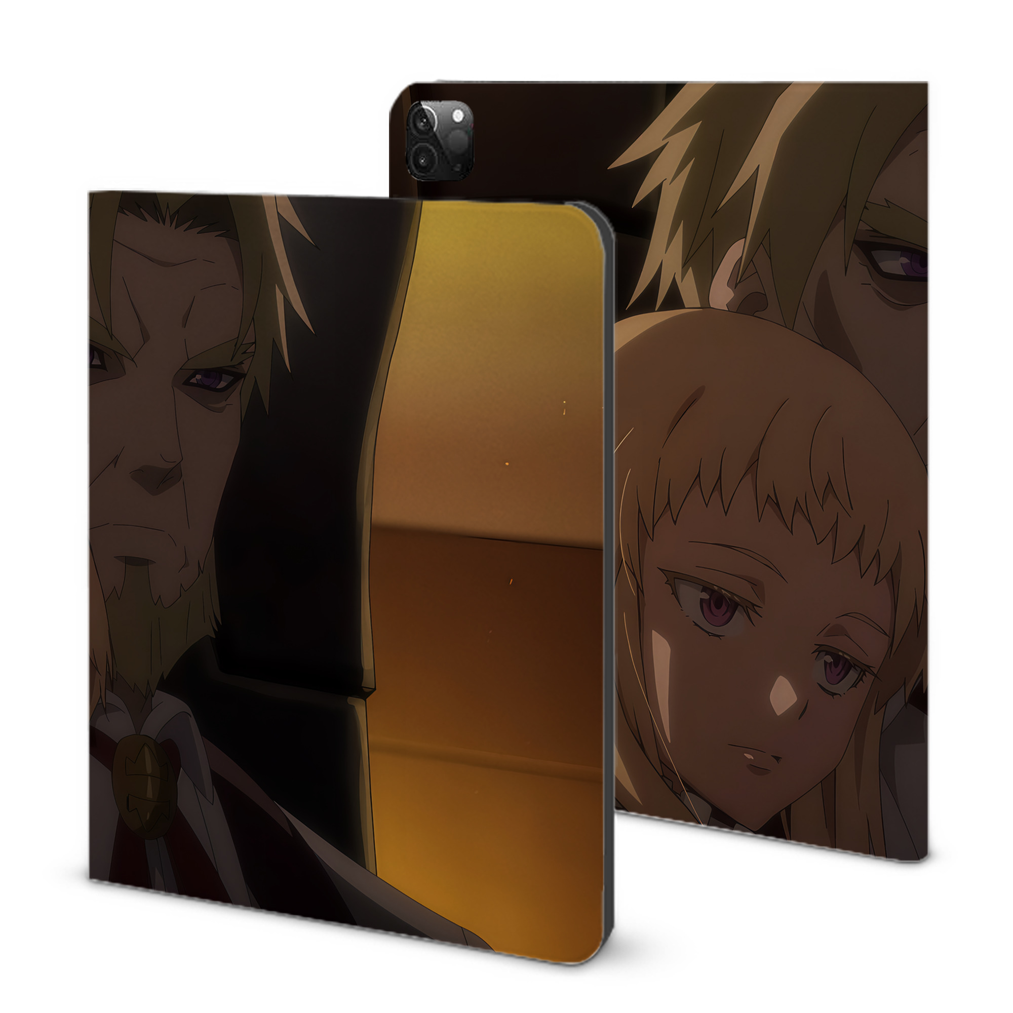 （画像用） 転スラ Regarding Reincarnated to Slime IPadケース ペンホルダー付き ブックスタイルデザイン